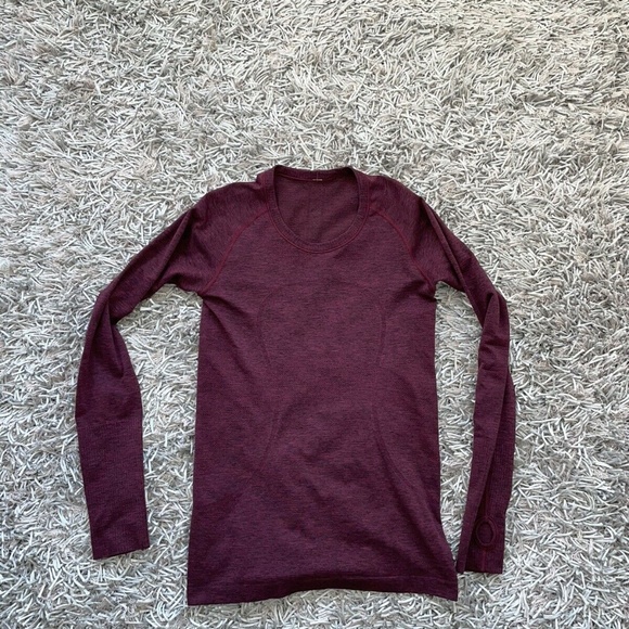 Lot of 4 Lululemon Swiftly Tech Short Sleeve Crew / Long Sleeve Sz 8❤️ - Picture 4 of 9